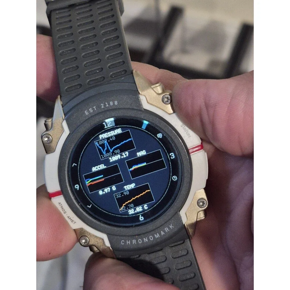 Bethesda Starfield Collectors Edition Chronomark Smart Watch ONLY. WORKS. READ.